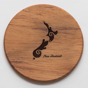 Naturally Wood NZ Koru Coasters