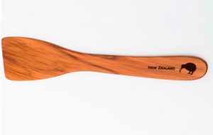 Large Wooden Spatula with Kiwi Code SL KB